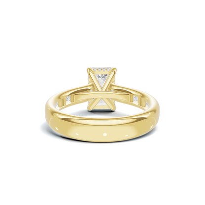 Luxe Elegant Channel Set Ring