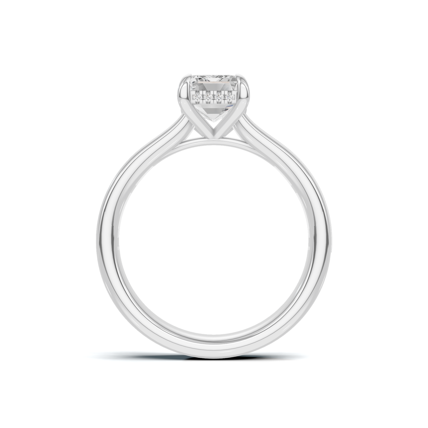 Luxe Elegant Channel Set Ring