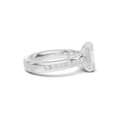 Luxe Elegant Channel Set Ring