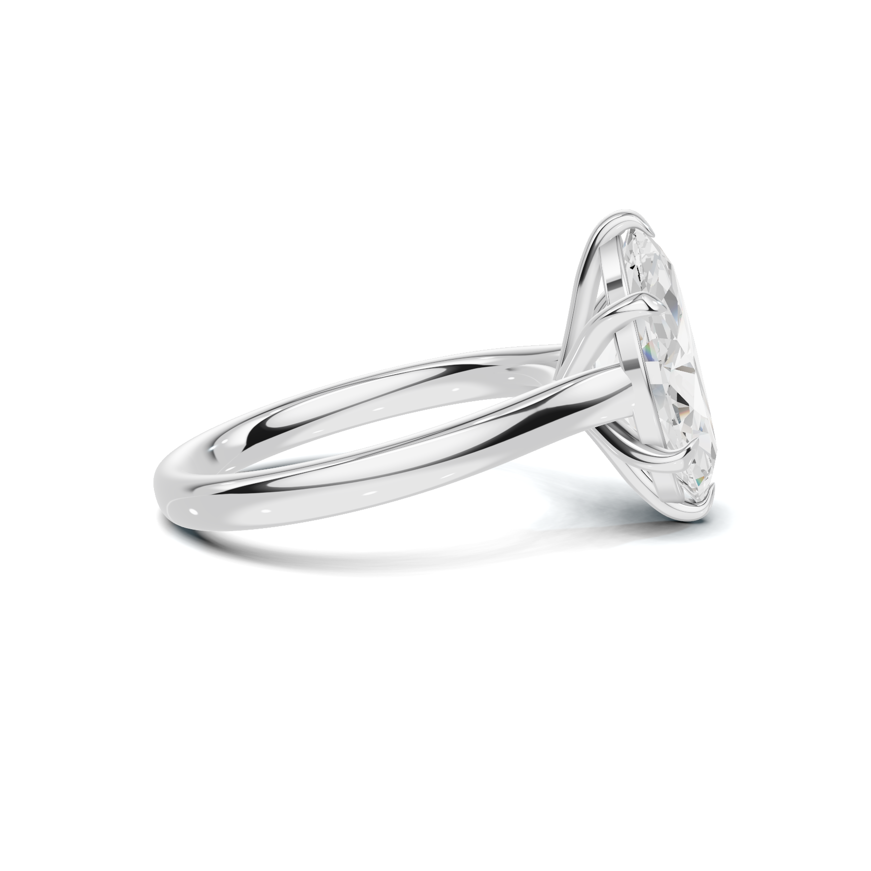 Luxe Elegant Marquise Solitaire Ring