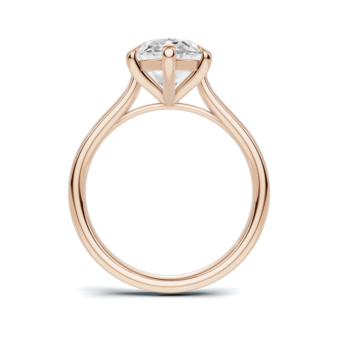 Luxe Elegant Marquise Solitaire Ring