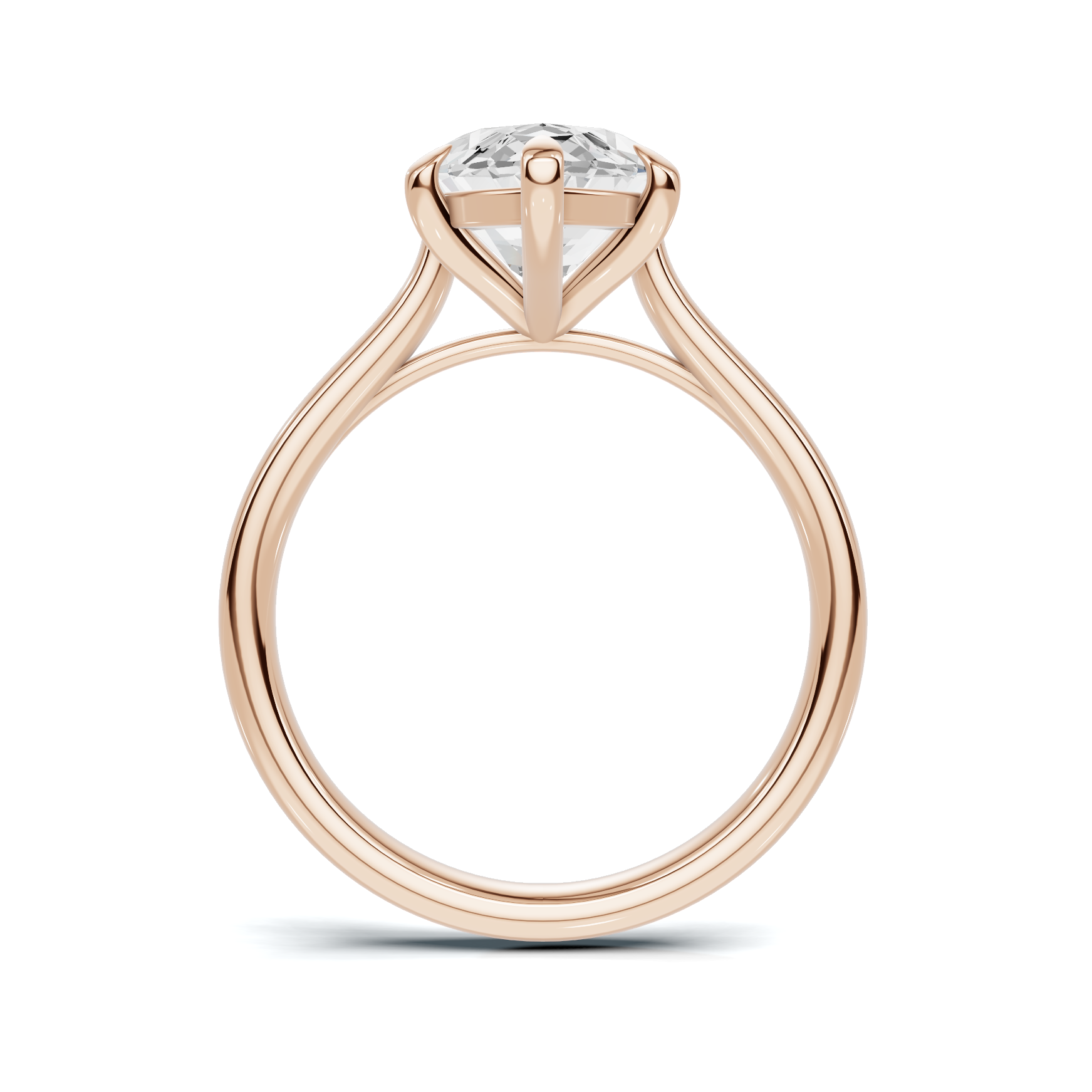 Luxe Elegant Marquise Solitaire Ring