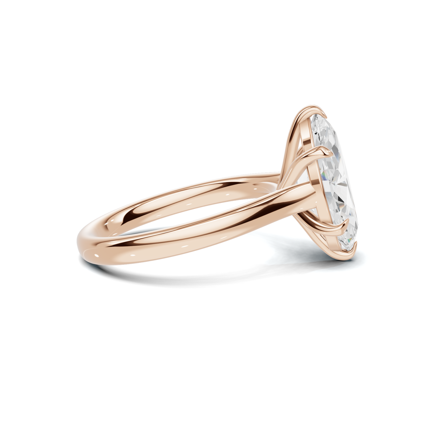 Luxe Elegant Marquise Solitaire Ring