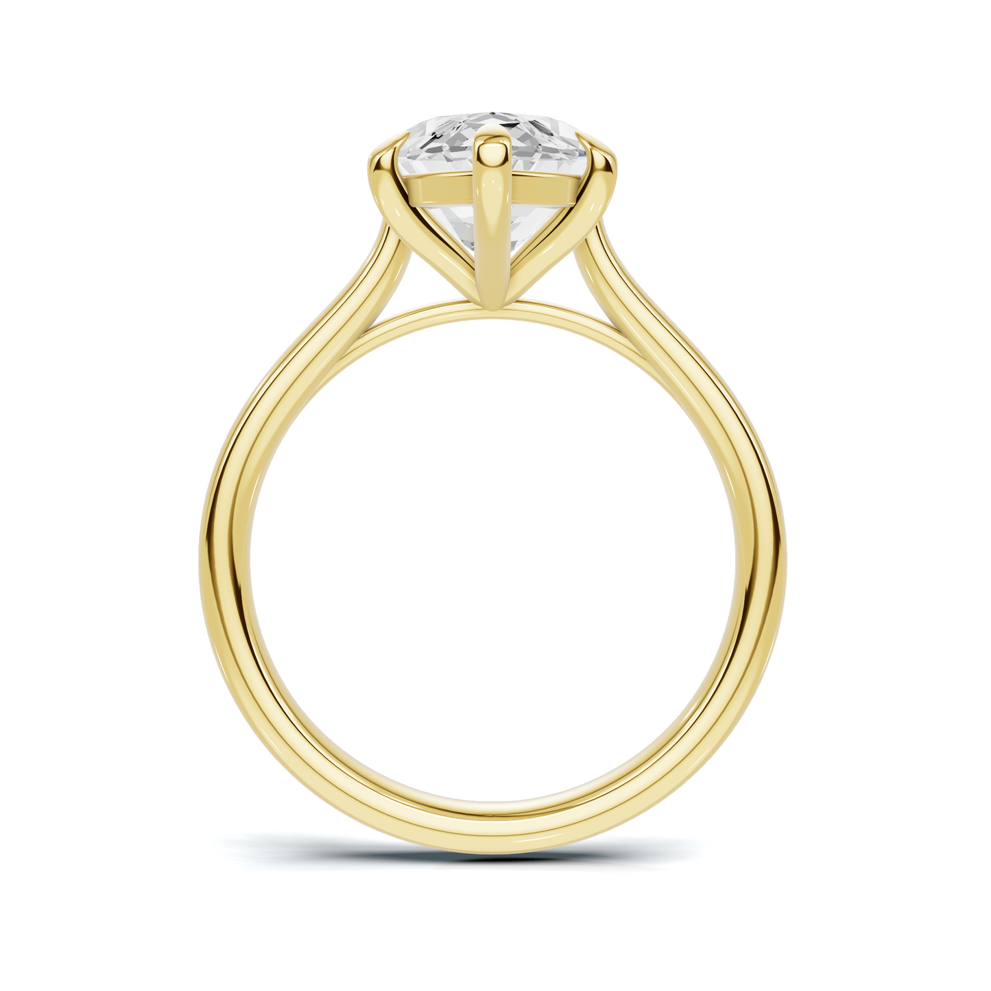 Luxe Elegant Marquise Solitaire Ring