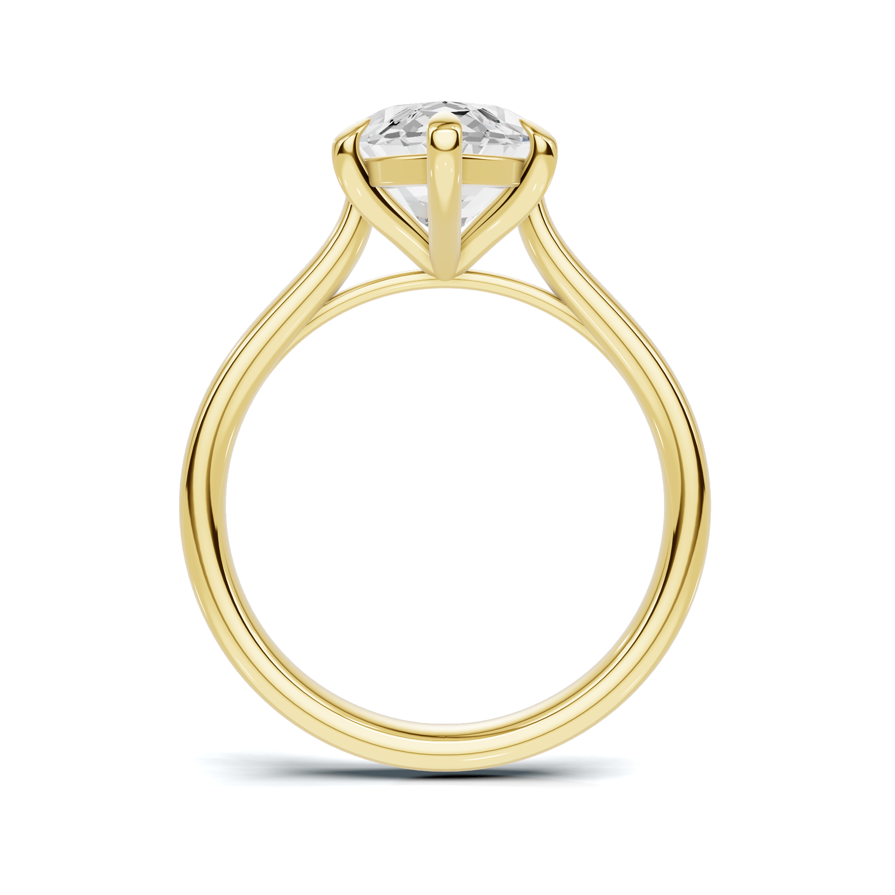 Luxe Elegant Marquise Solitaire Ring