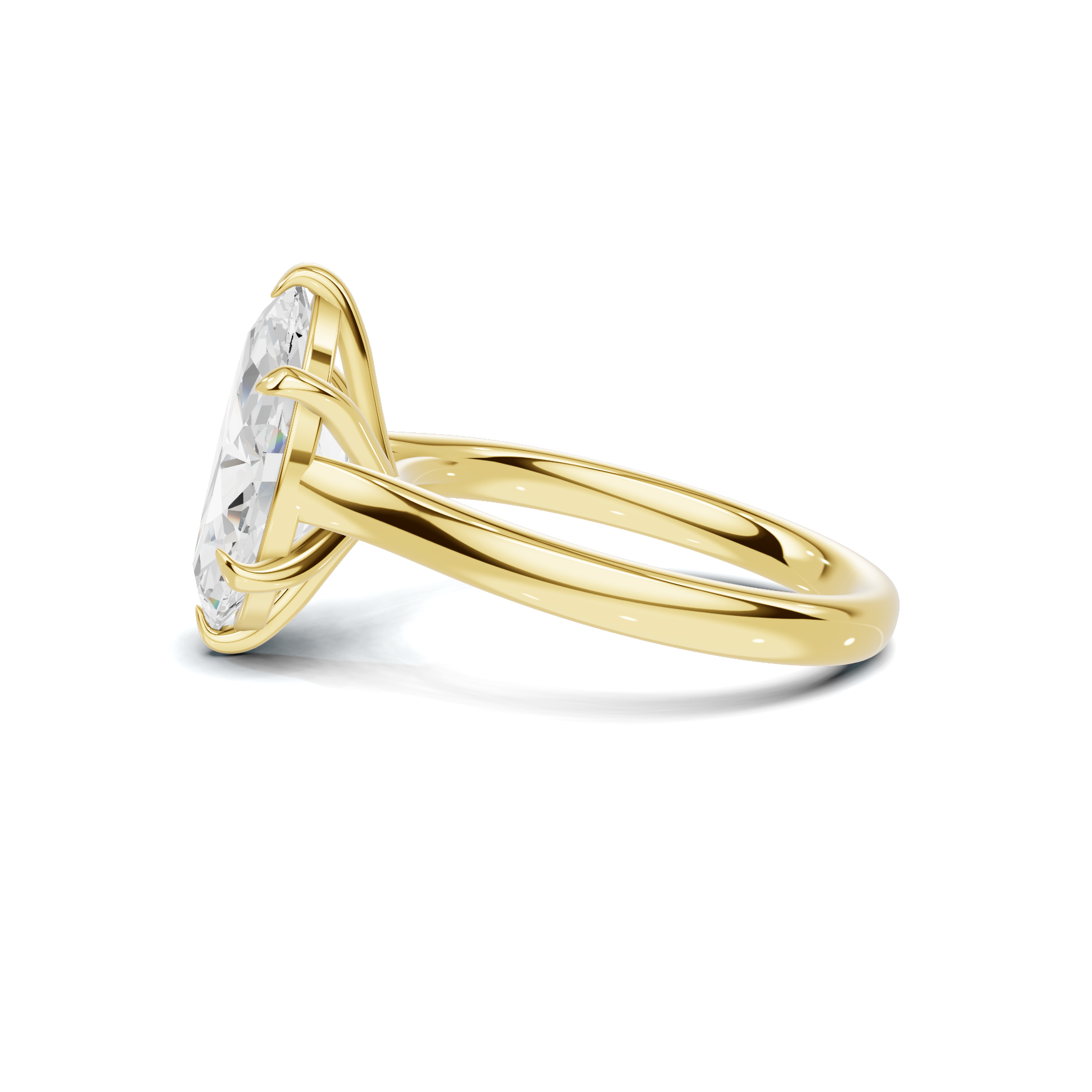 Luxe Elegant Marquise Solitaire Ring