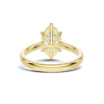 Luxe Elegant Marquise Solitaire Ring