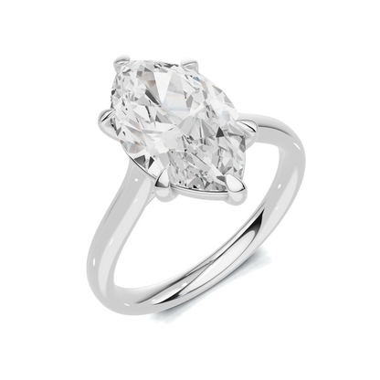Luxe Elegant Marquise Solitaire Ring