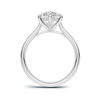 Luxe Elegant Marquise Solitaire Ring
