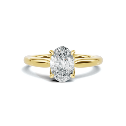 Luxe Elegant Minimalist Solitaire Ring