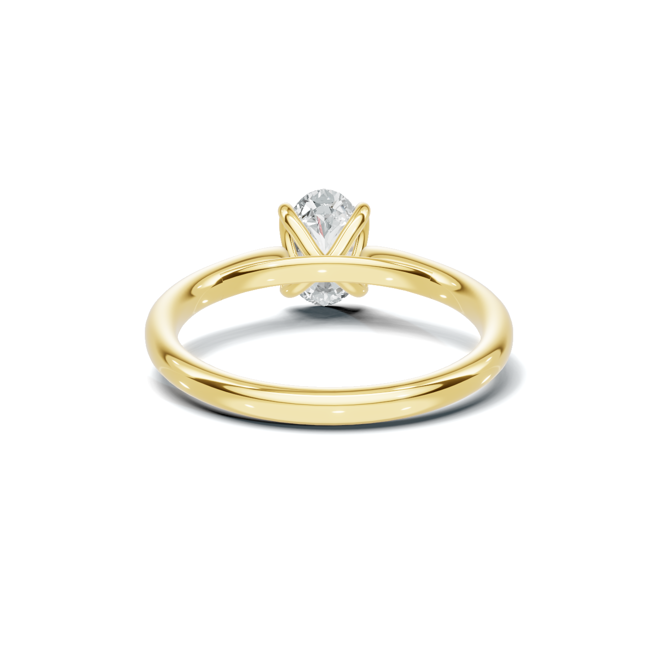 Luxe Elegant Minimalist Solitaire Ring