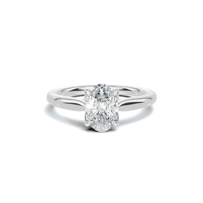 Luxe Elegant Minimalist Solitaire Ring