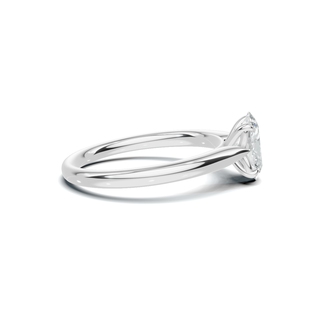 Luxe Elegant Minimalist Solitaire Ring