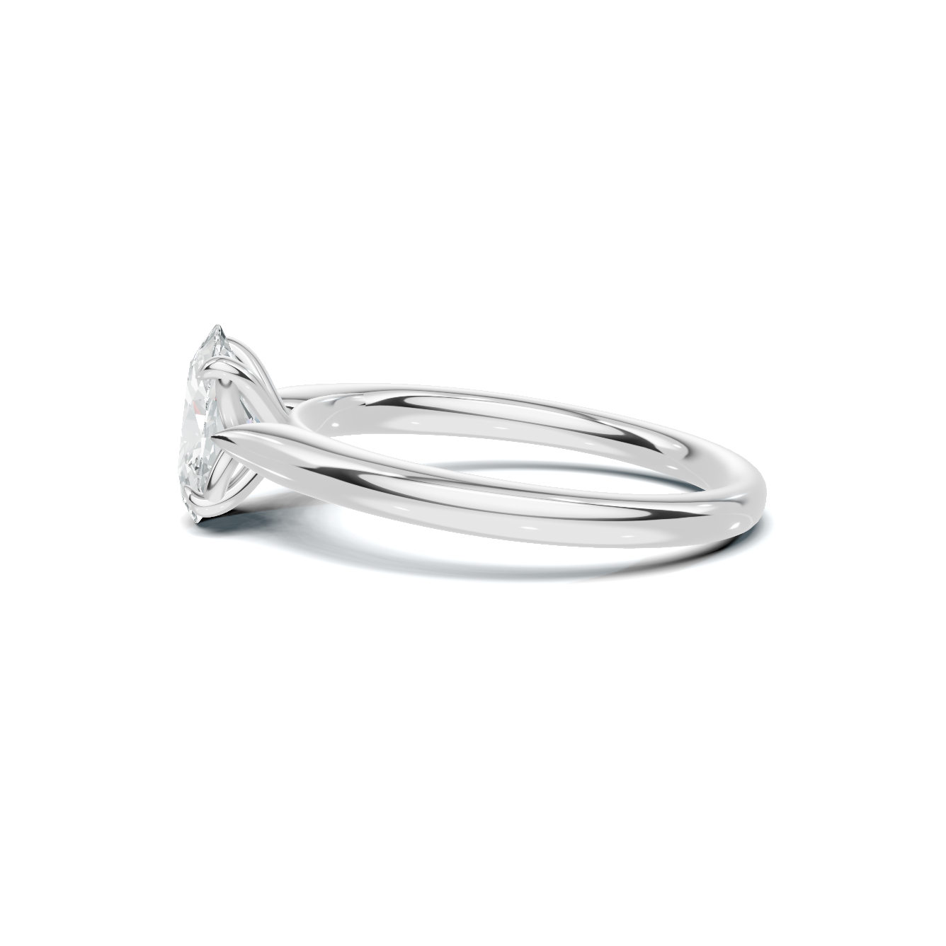 Luxe Elegant Minimalist Solitaire Ring
