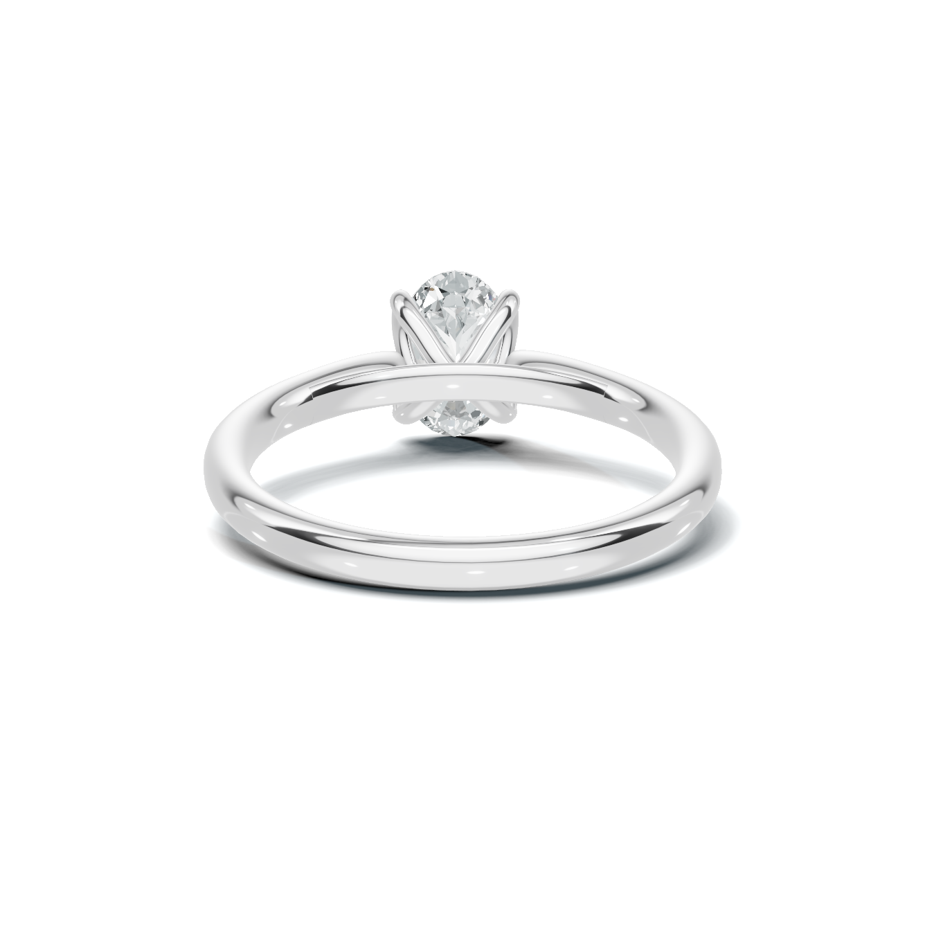 Luxe Elegant Minimalist Solitaire Ring