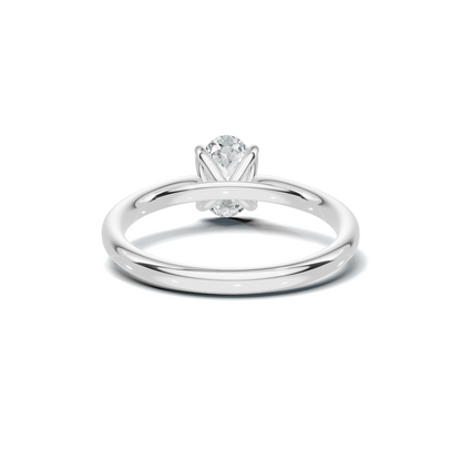 Luxe Elegant Minimalist Solitaire Ring