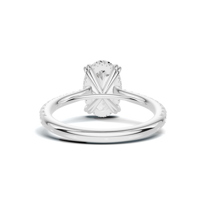 Luxe Elegant Pave Accented Ring