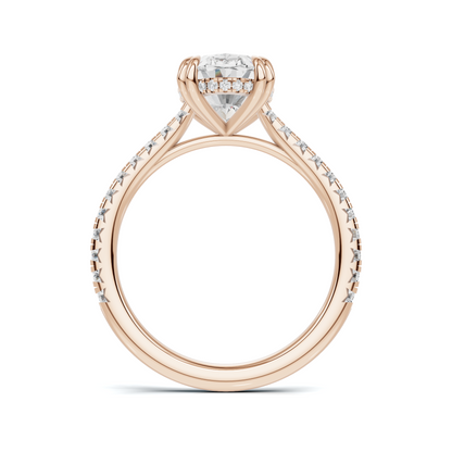 Luxe Elegant Pave Accented Ring