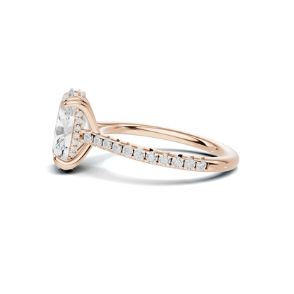 Luxe Elegant Pave Accented Ring