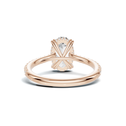 Luxe Elegant Pave Accented Ring