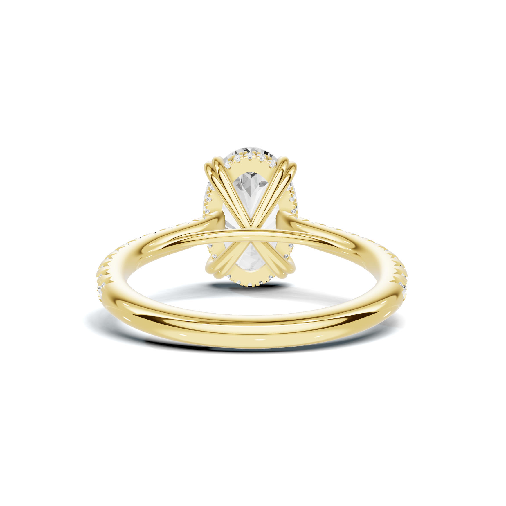 Luxe Elegant Pave Accented Ring
