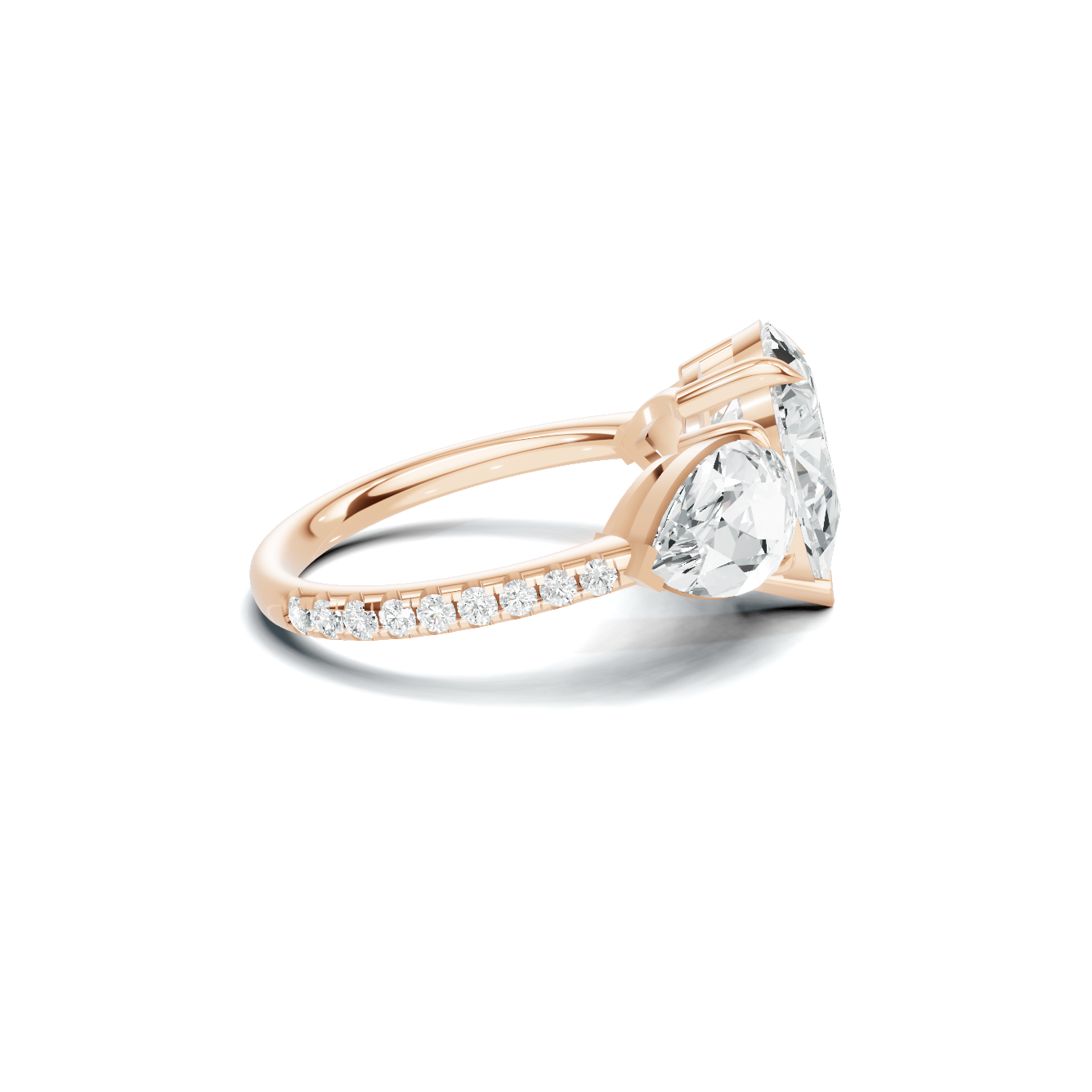 Luxe Elegant Teardrop Statement Ring