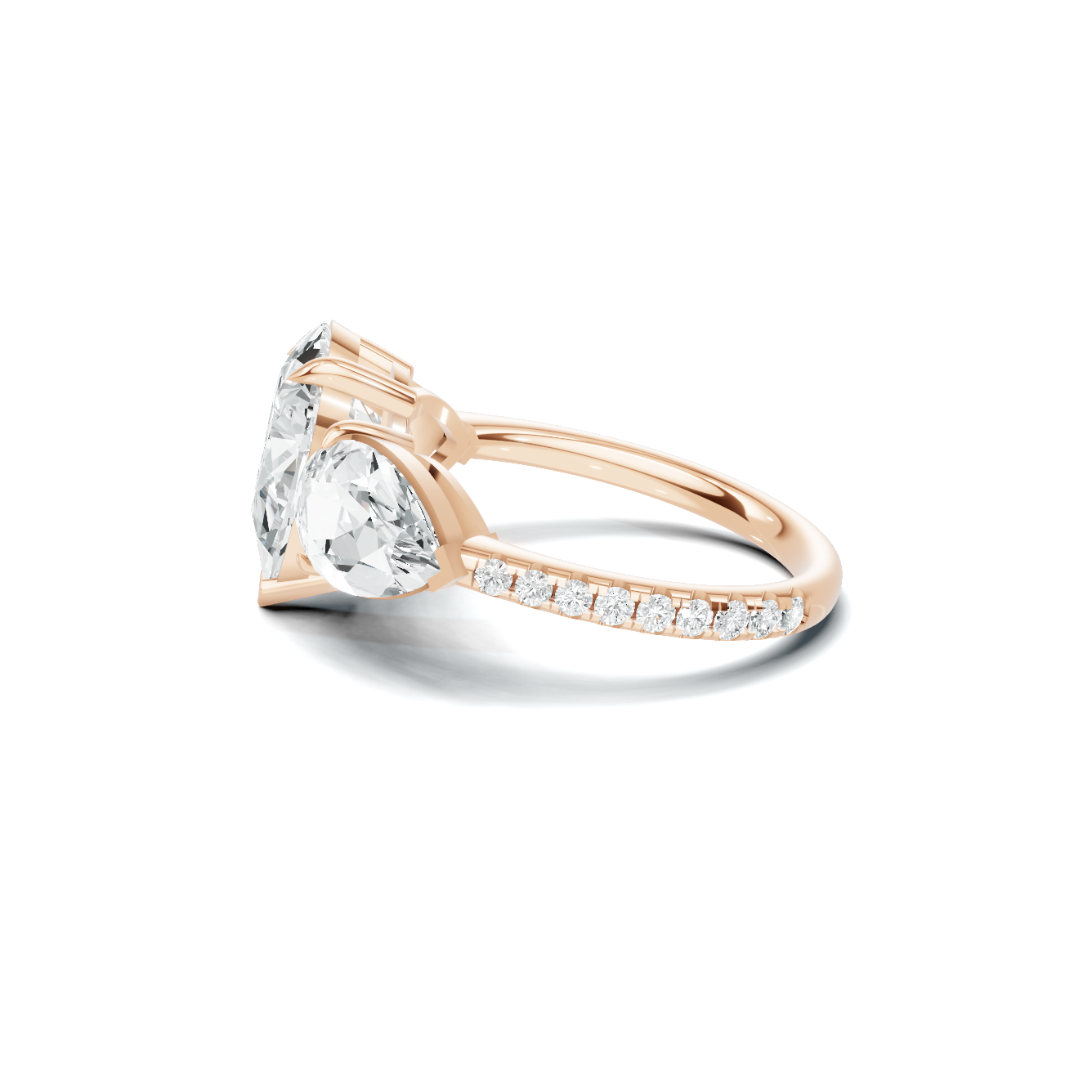 Luxe Elegant Teardrop Statement Ring