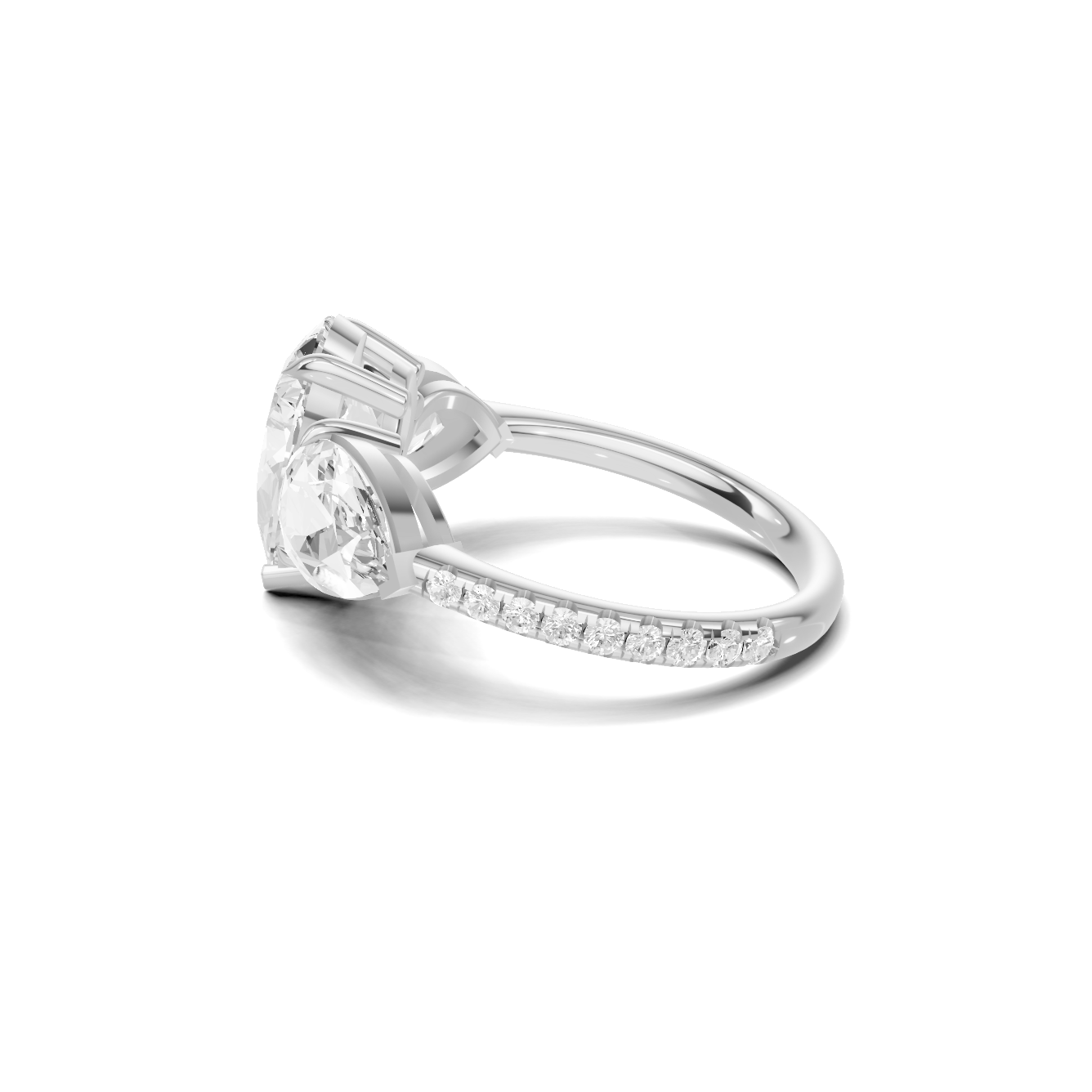 Luxe Elegant Teardrop Statement Ring