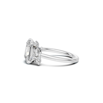 Luxe Elegant Trapezoid Accent Ring