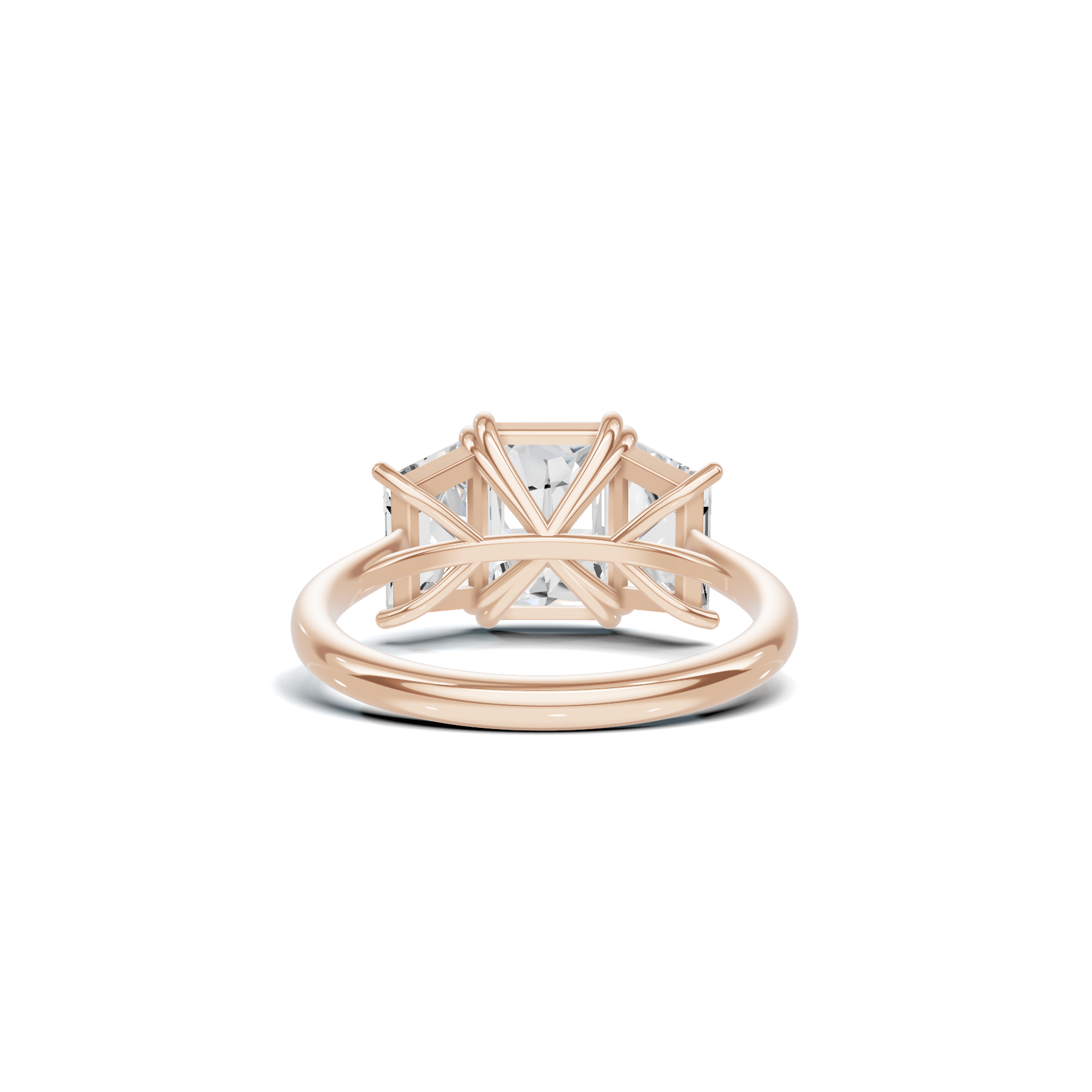 Luxe Elegant Trapezoid Accent Ring