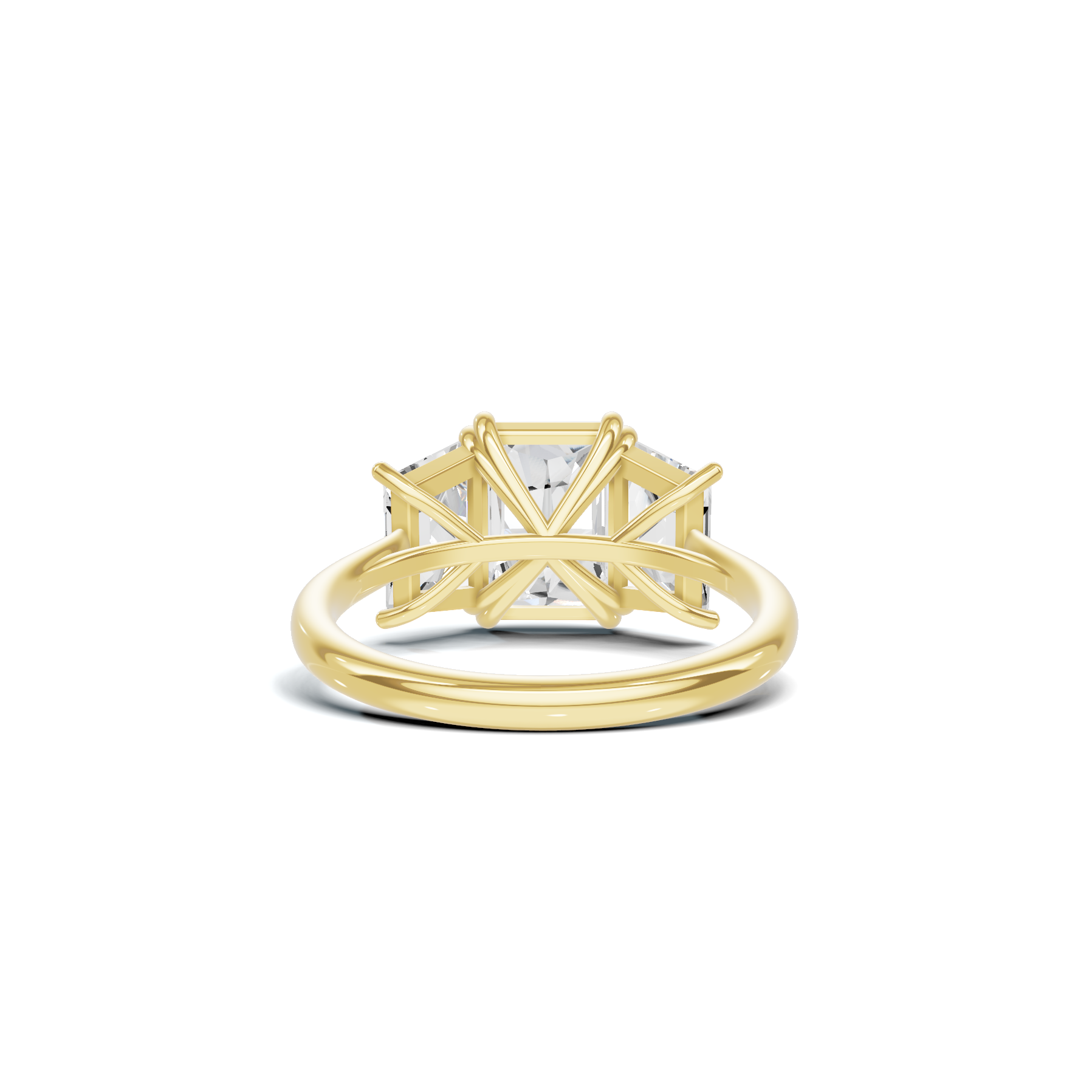 Luxe Elegant Trapezoid Accent Ring