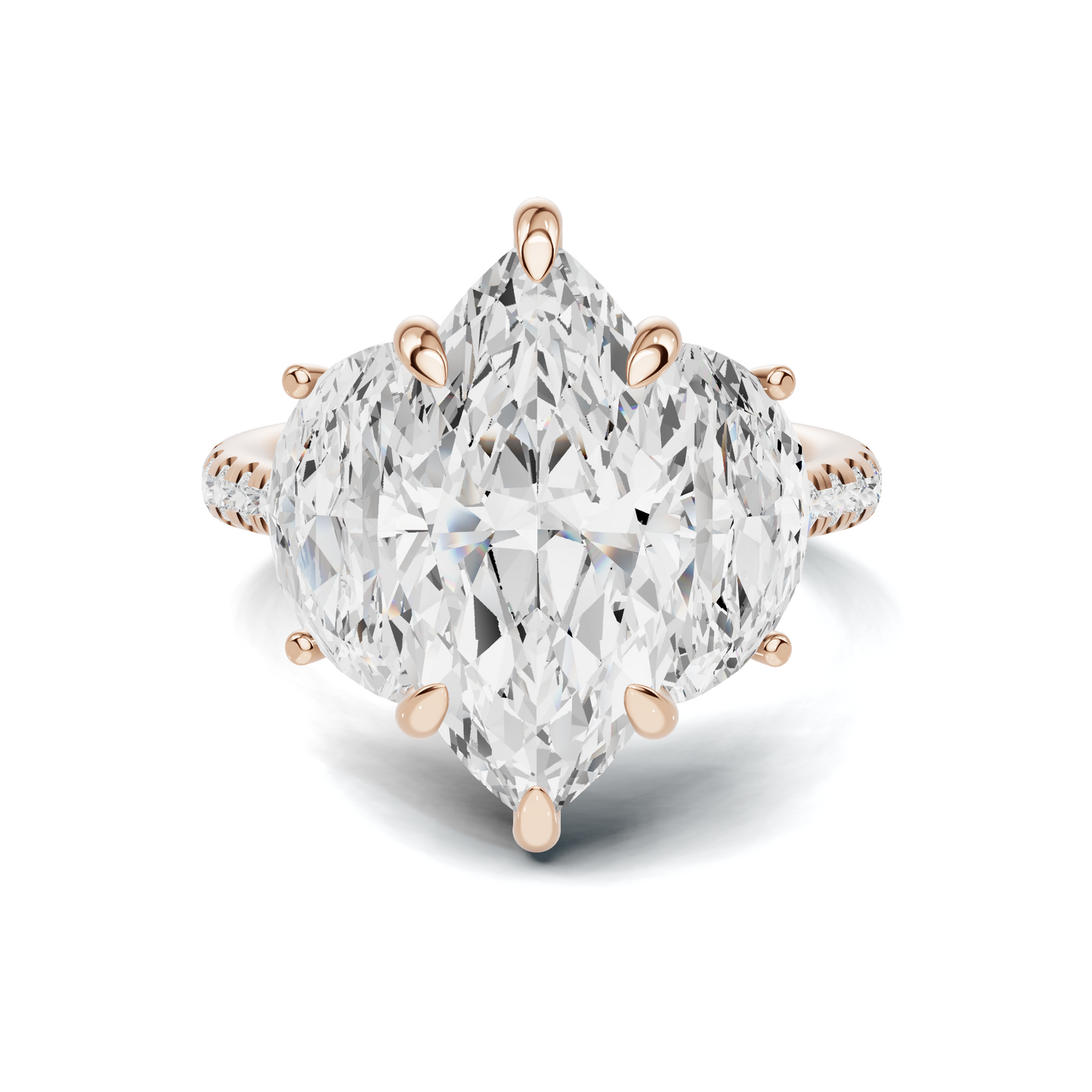 Luxe Exquisite Marquise Statement Ring