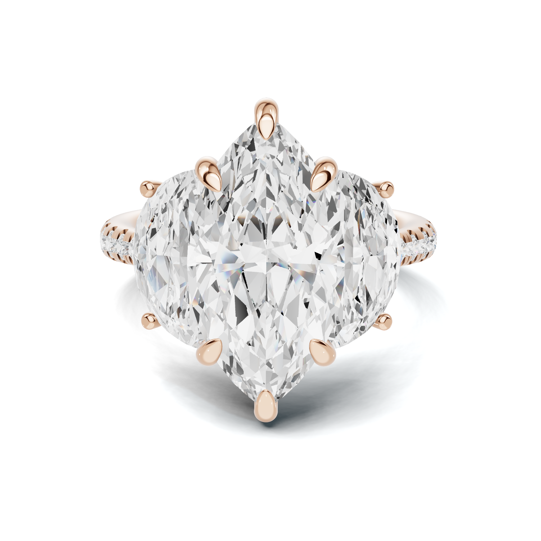 Luxe Exquisite Marquise Statement Ring