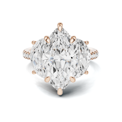 Luxe Exquisite Marquise Statement Ring