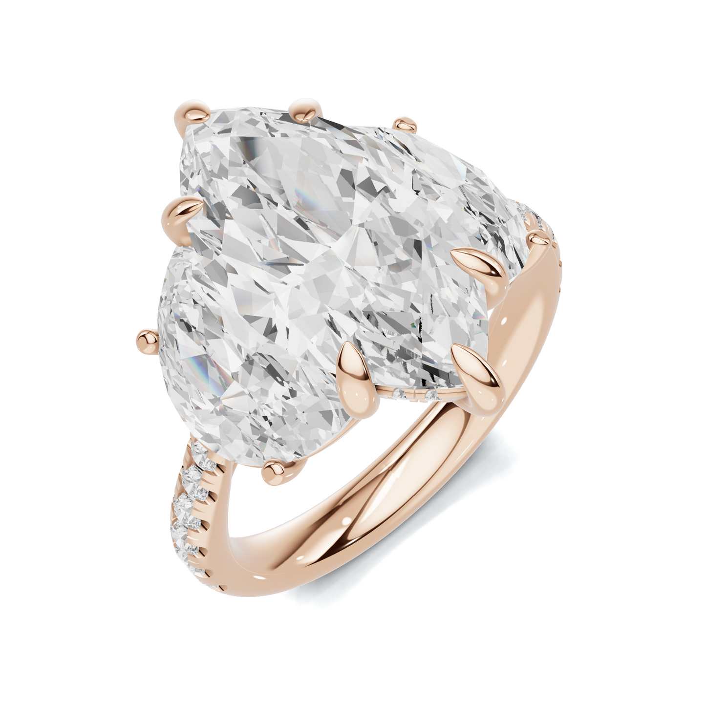 Luxe Exquisite Marquise Statement Ring