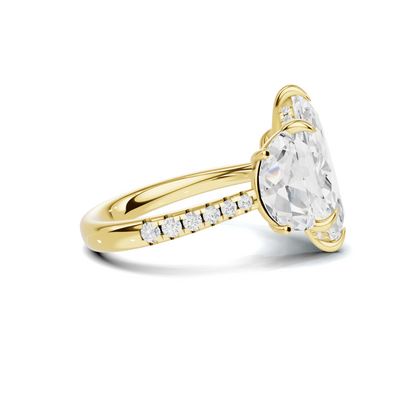 Luxe Exquisite Marquise Statement Ring