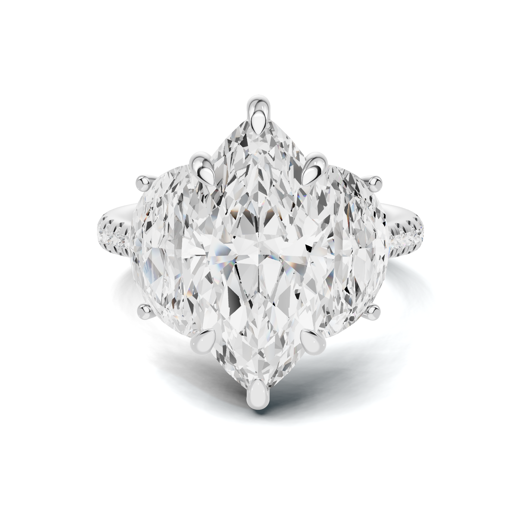 Luxe Exquisite Marquise Statement Ring