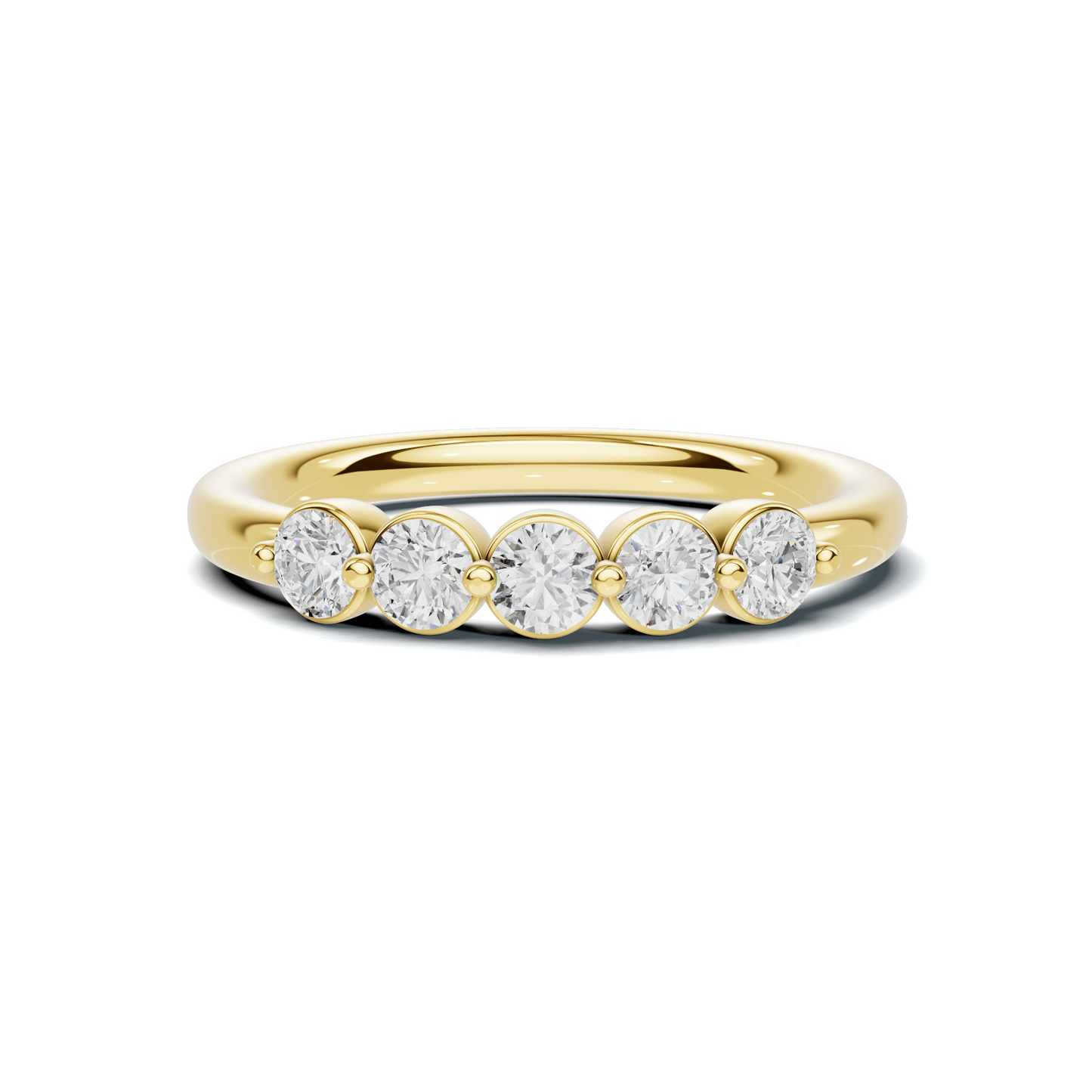 Luxe Five Stone Anniversary Ring
