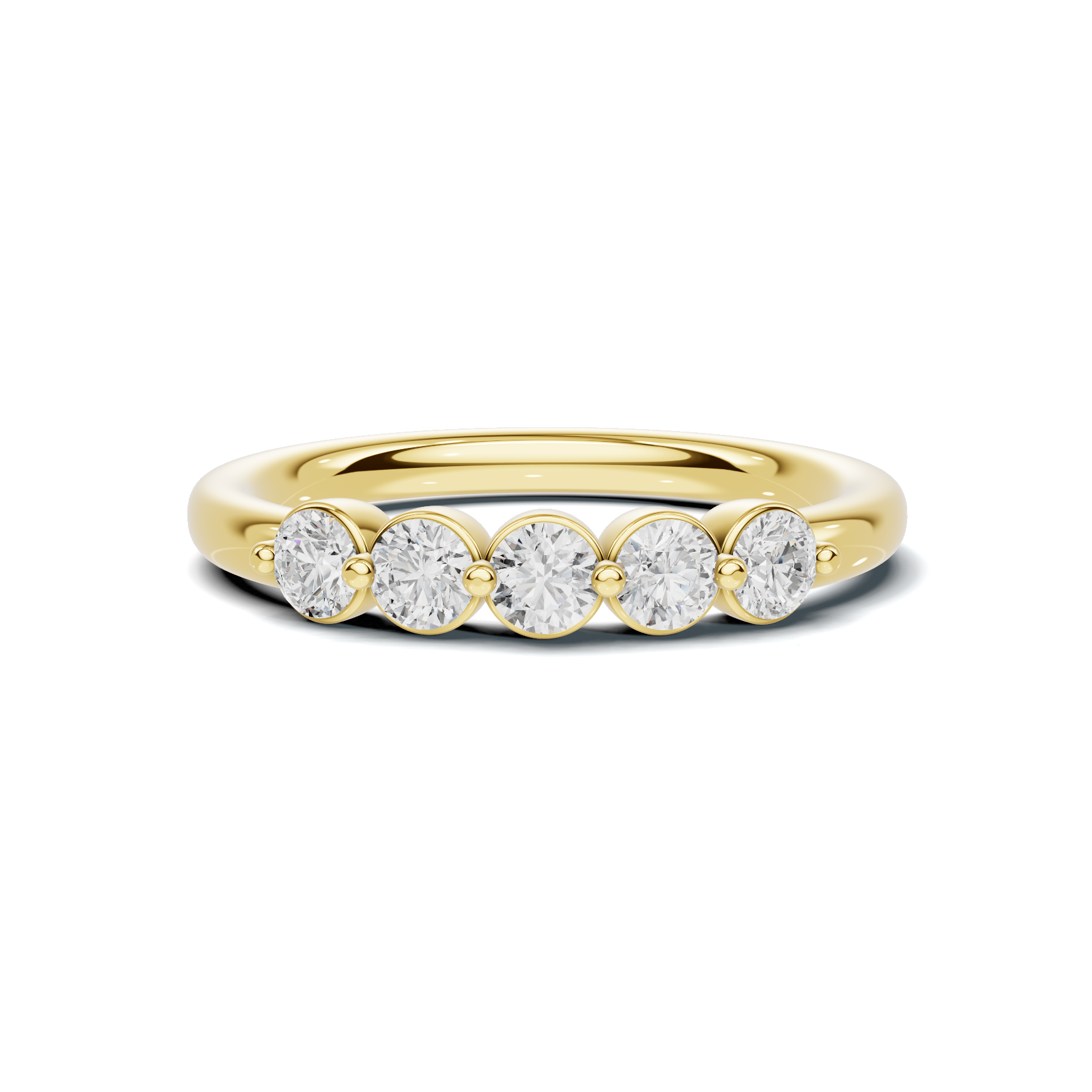 Luxe Five Stone Anniversary Ring