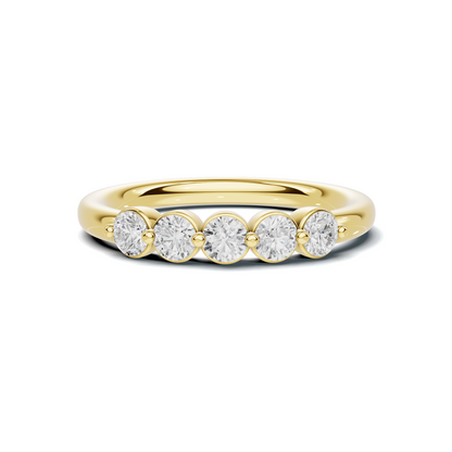 Luxe Five Stone Anniversary Ring