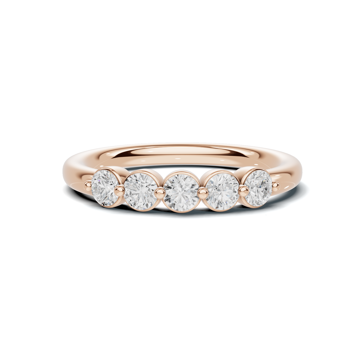 Luxe Five Stone Anniversary Ring