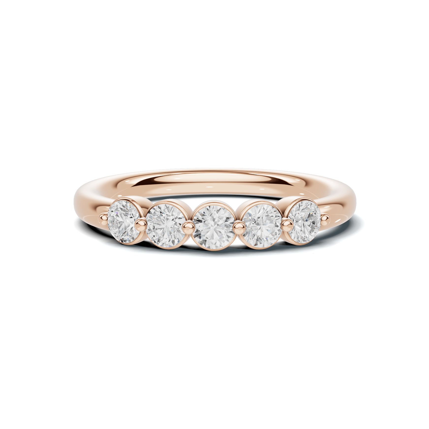 Luxe Five Stone Anniversary Ring