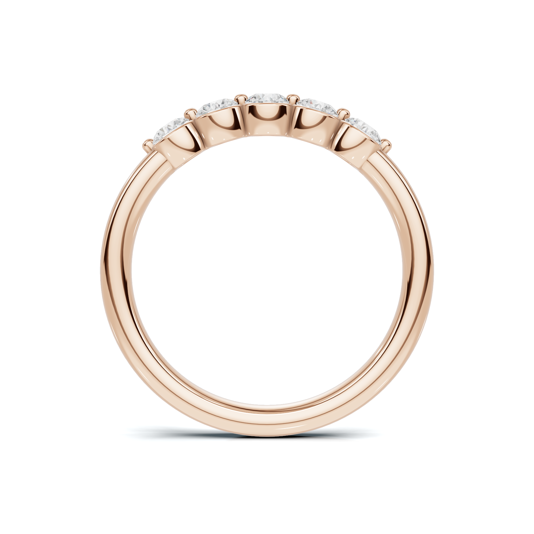 Luxe Five Stone Anniversary Ring