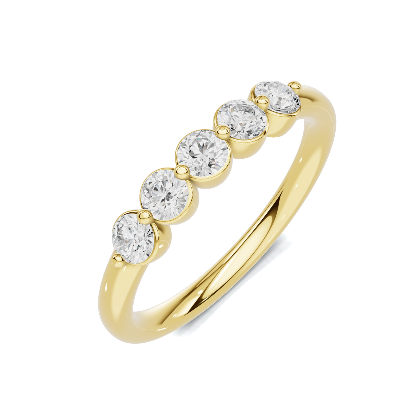 Luxe Five Stone Anniversary Ring