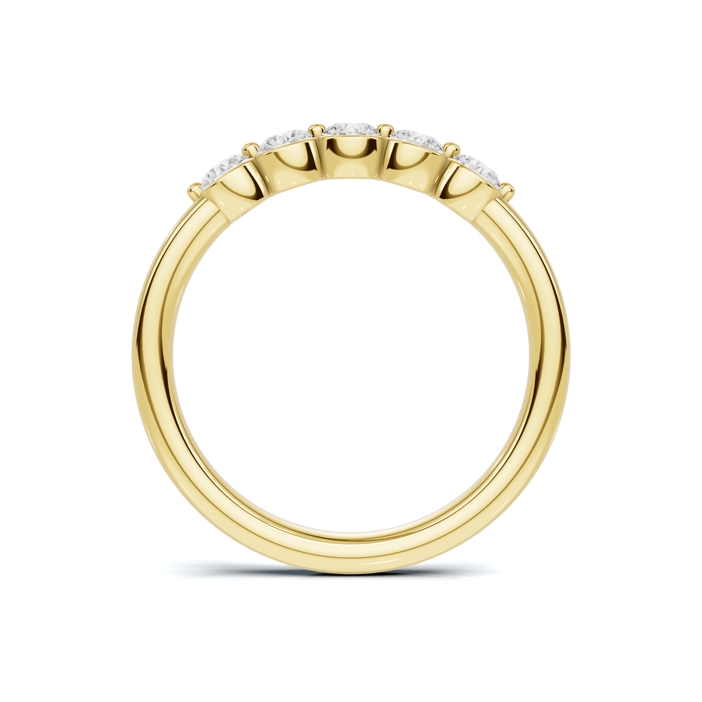 Luxe Five Stone Anniversary Ring