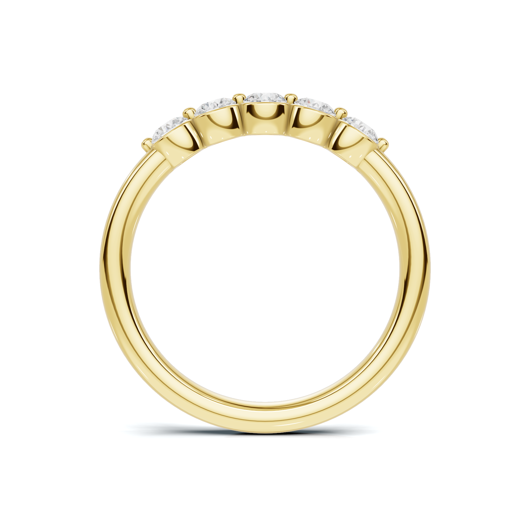 Luxe Five Stone Anniversary Ring