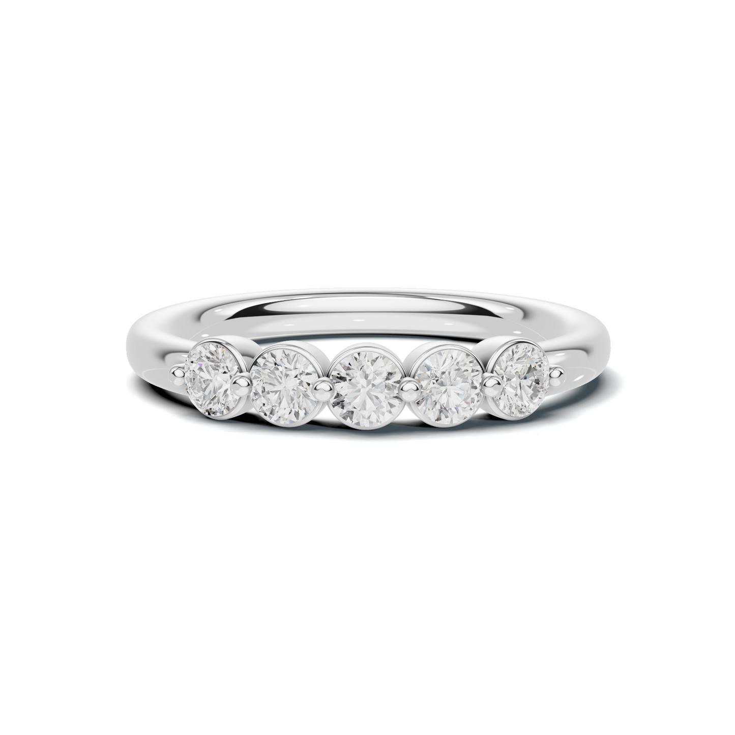 Luxe Five Stone Anniversary Ring