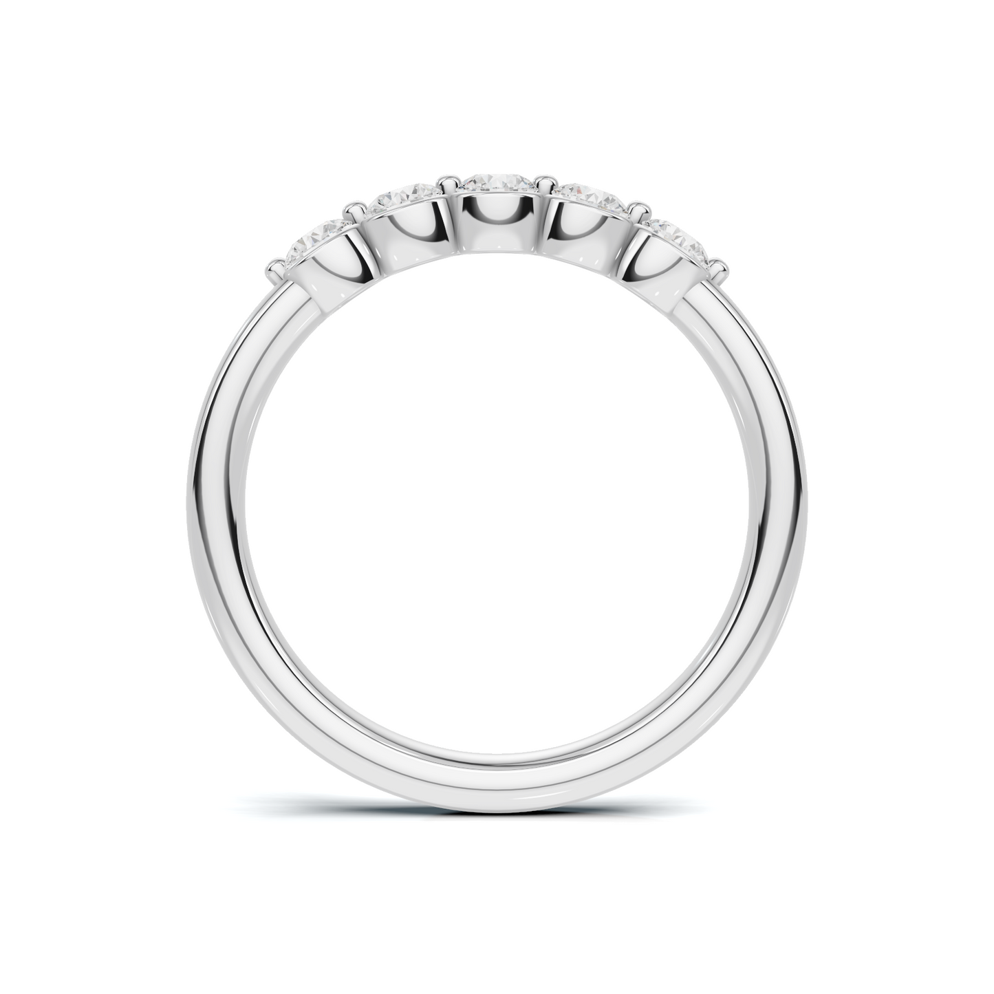 Luxe Five Stone Anniversary Ring