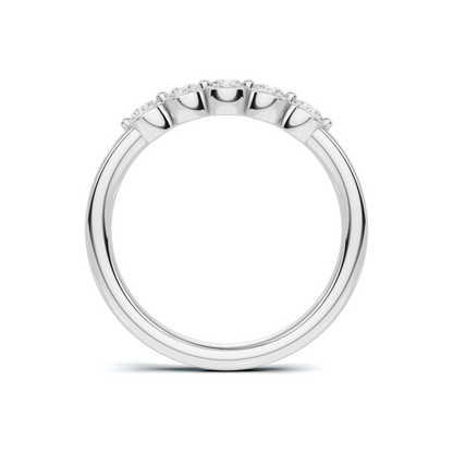 Luxe Five Stone Anniversary Ring