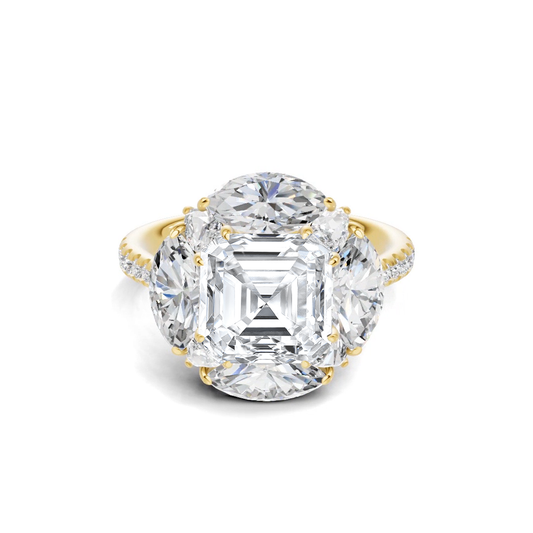 Luxe Grand Cluster Statement Ring